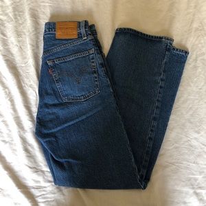 Levi’s Ribcage straight leg jeans